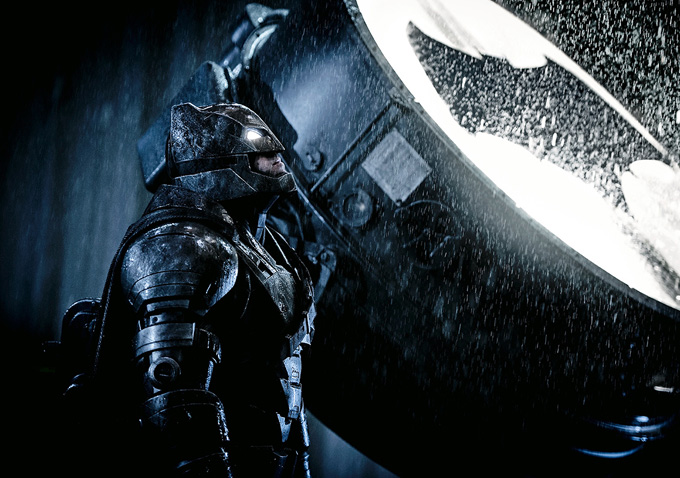 Bat Signal Lights Up New Images From 'Batman v Superman: Dawn Of Justice'