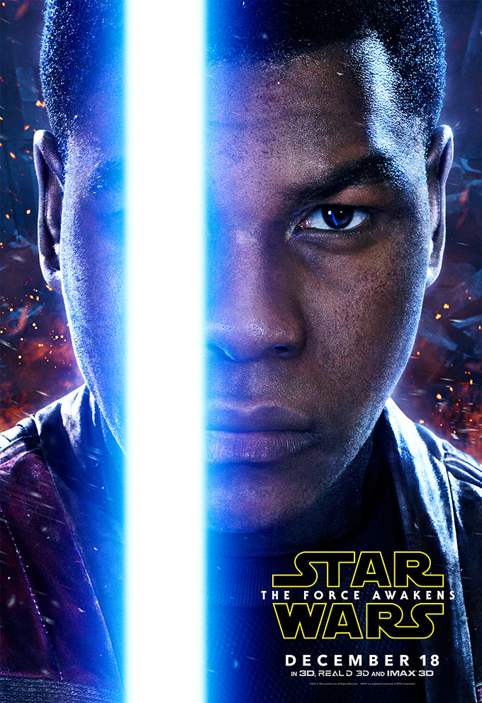 Star Wars: The Force Awakens, character posters