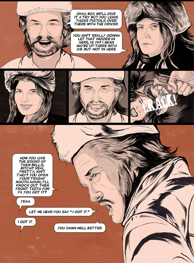 The Hateful Eight Comic