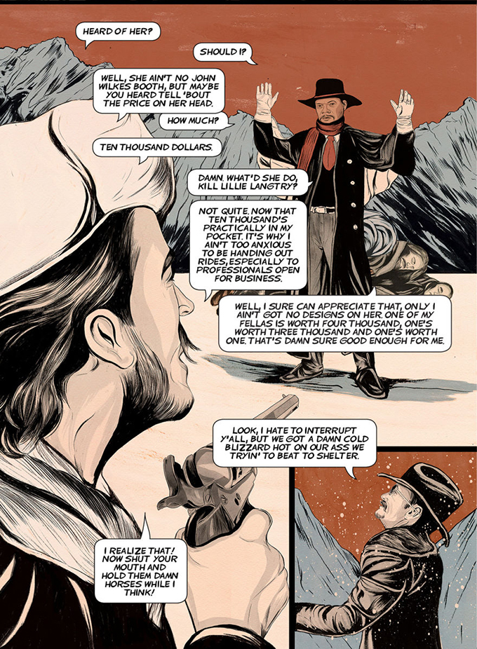 The Hateful Eight Comic