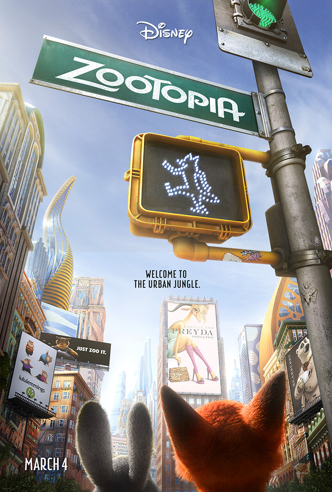 Watch New Trailer For Zootopia Features A Fox On The Run In The