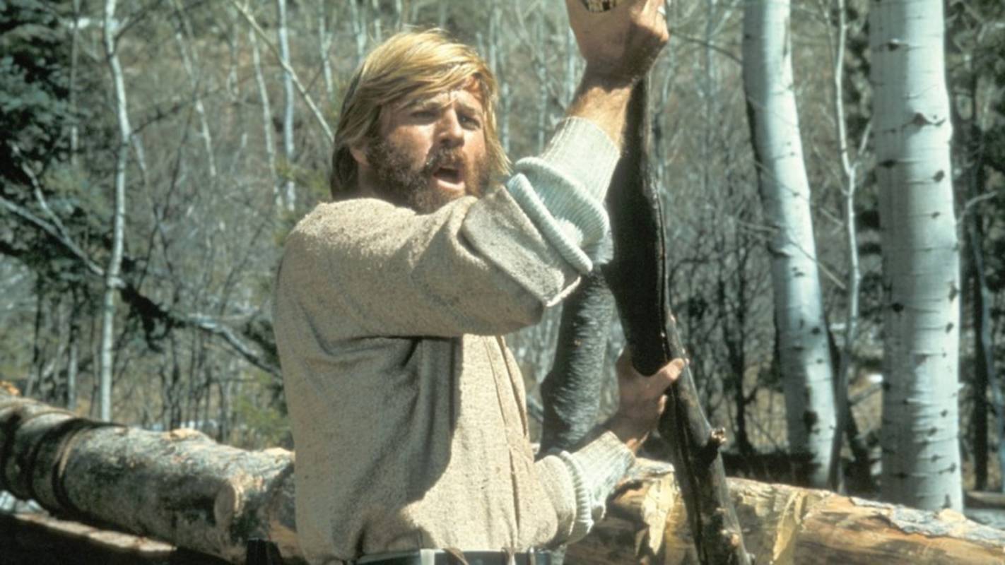 Jeremiah Johnson (1972) Directed by Sydney Pollack Shown: Robert Redford