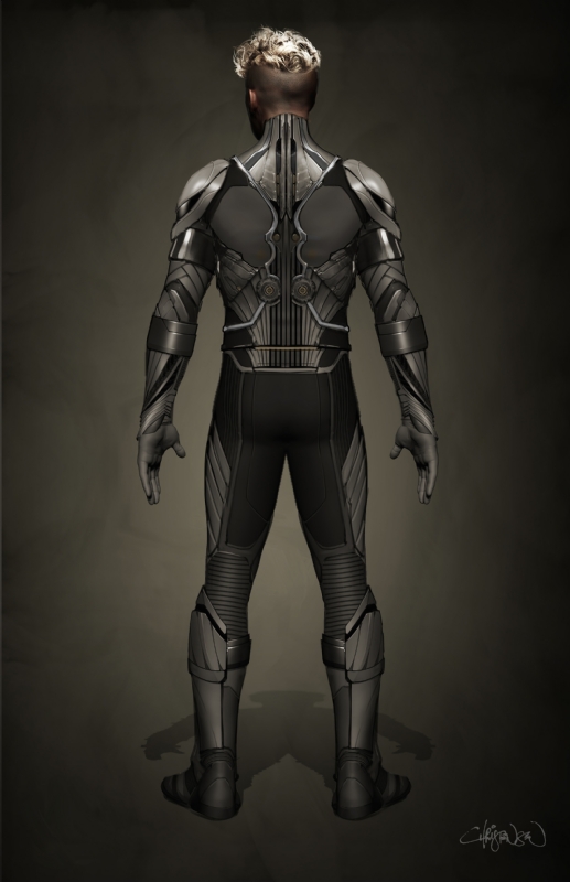 X-Men Apocalypse Angel Concept Art 