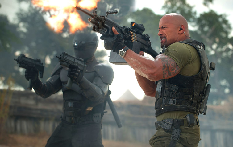 Dwayne Johnson, Ray Park in G.I. Joe: Retaliation