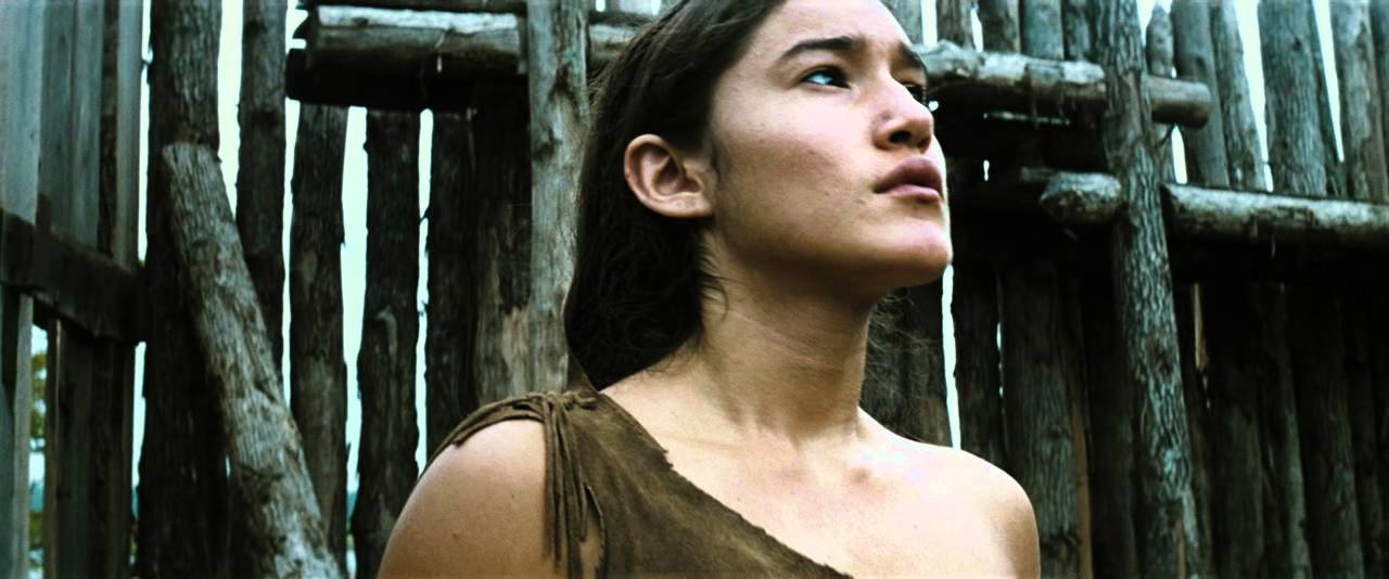 Q'orianka Kilcher as Pocahontas in The New World