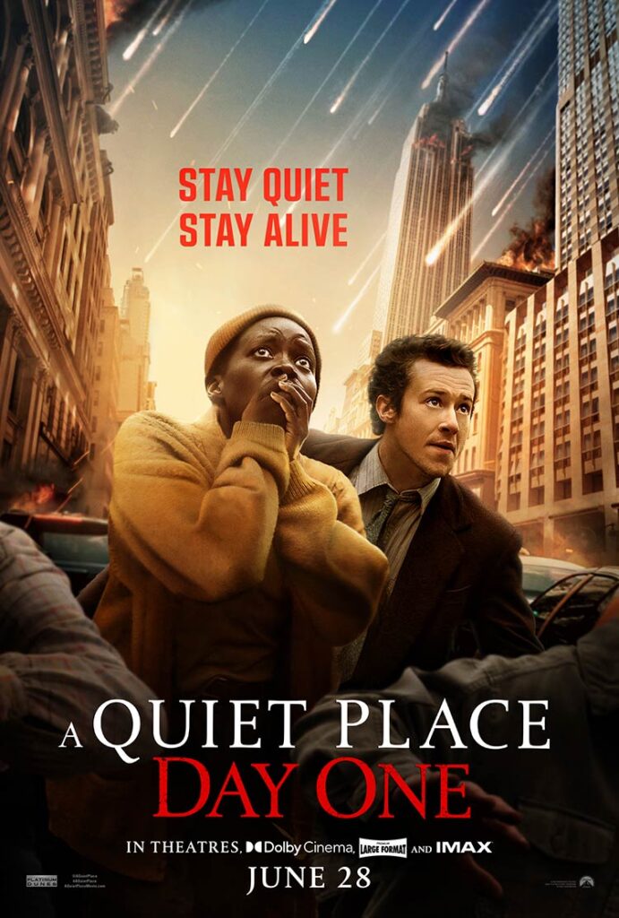 A Quiet place day one poster