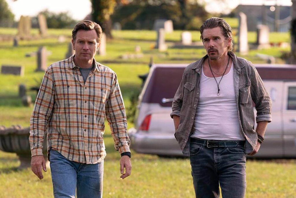 Ewan McGregor, Ethan-Hawke, Raymond and Ray Courtesy-of-Apple