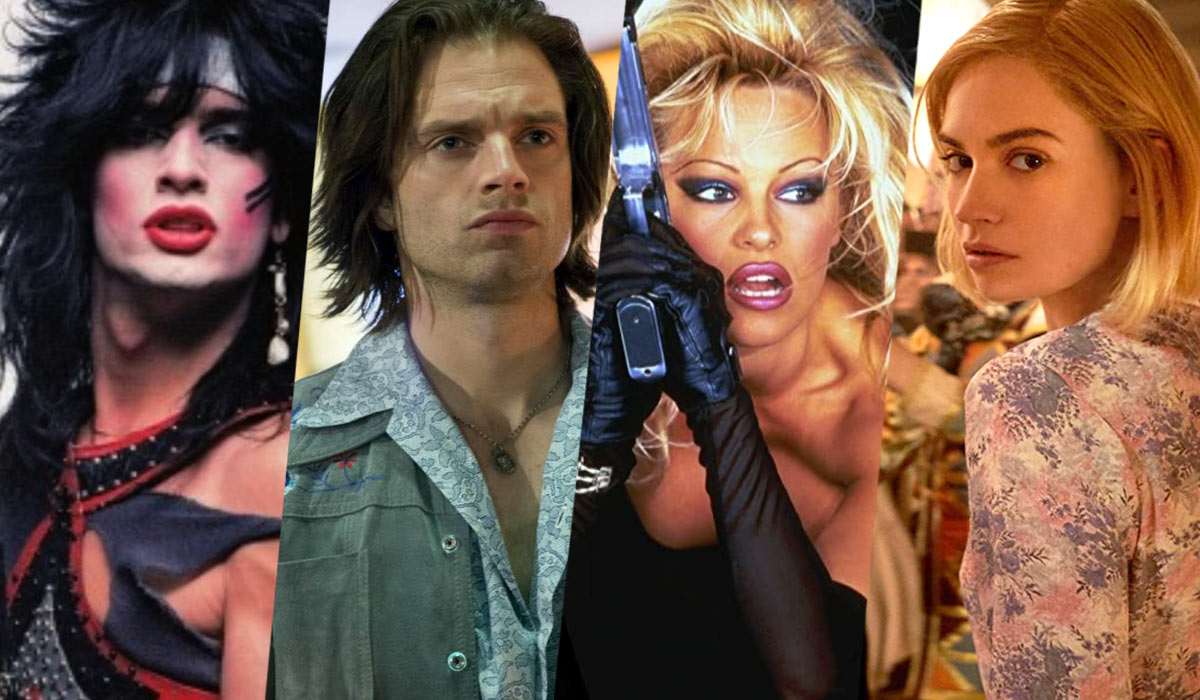 Lily James & Sebastian Stan To Play Pamela Anderson & Tommy Lee In New Hulu  'Pam & Tommy' Sex Tape Project