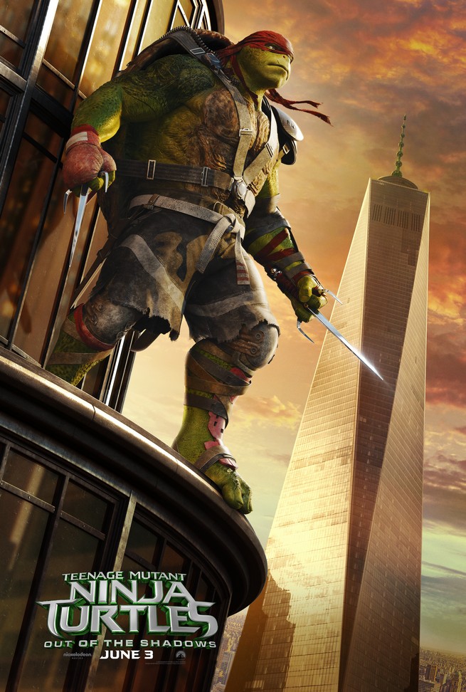 Teenage Mutant Ninja Turtles: Out Of The Shadows, poster