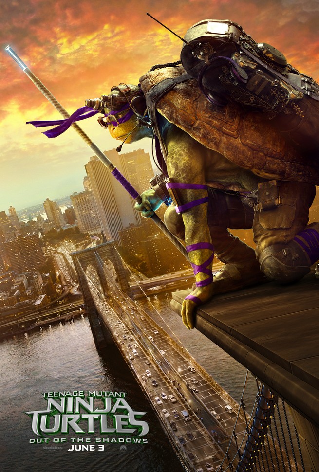 Teenage Mutant Ninja Turtles: Out Of The Shadows, poster