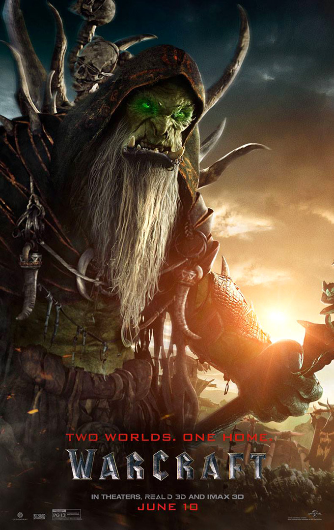 Warcraft character poster