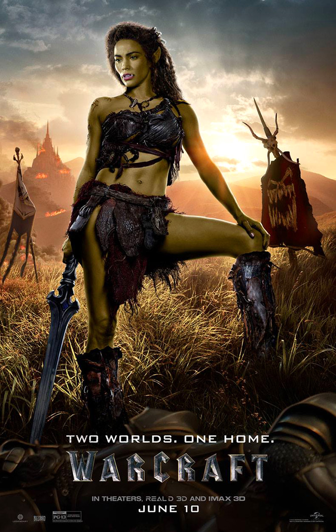Warcraft character poster