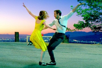 La La Land with Ryan Gosling and Emma Stone