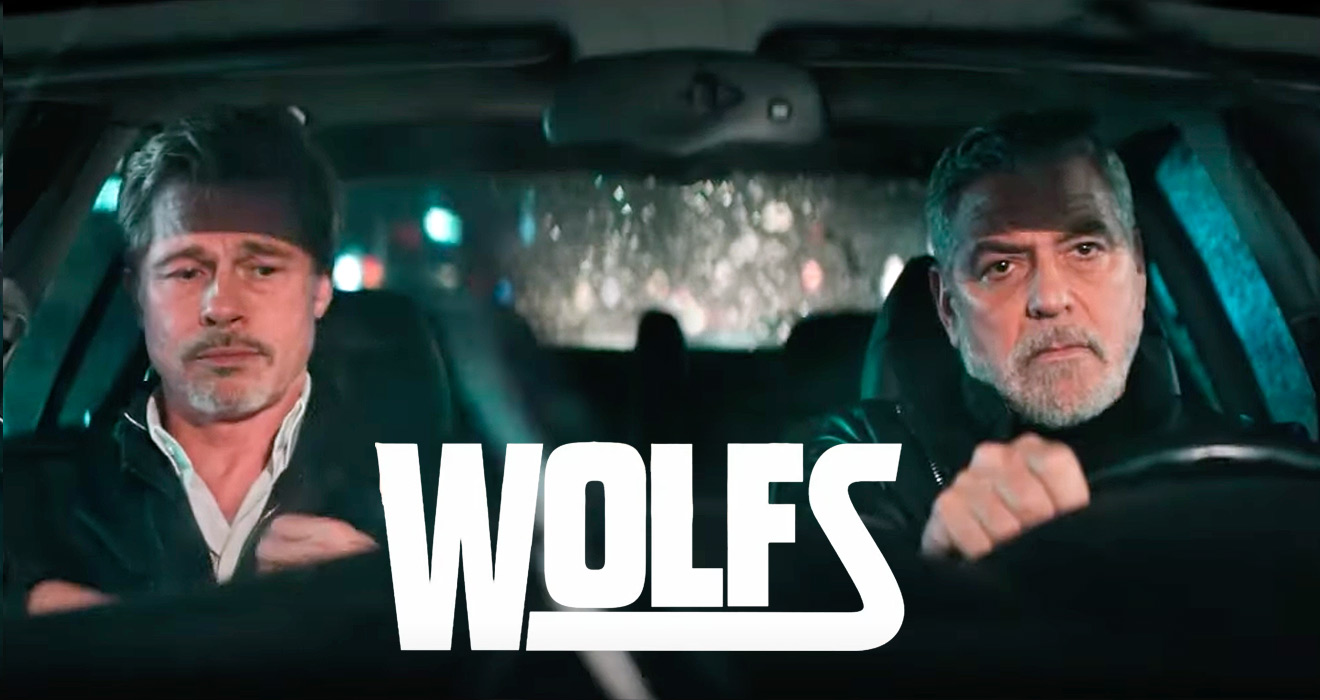 ‘Wolfs’ Trailer Brad Pitt & Clooney Star As Illiterate Fixers