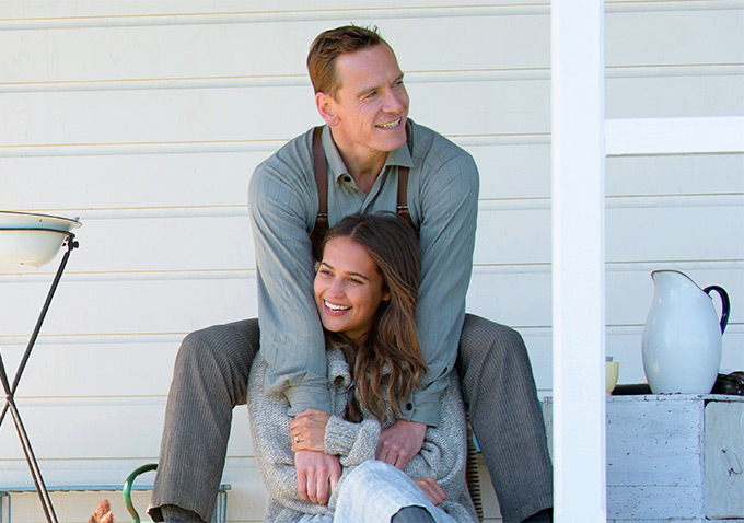 Alicia Vikander – With Michael Fassbender with their baby out in