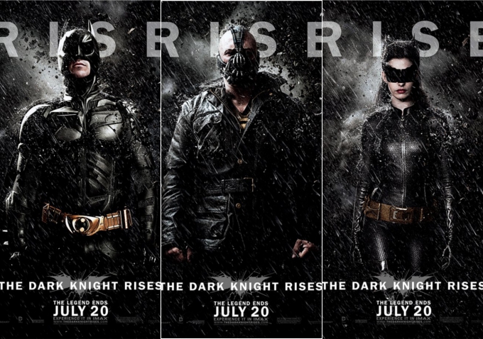 Rise And Rise Again: Batman, Catwoman & Bane In Three New Posters For 'The  Dark Knight Rises'