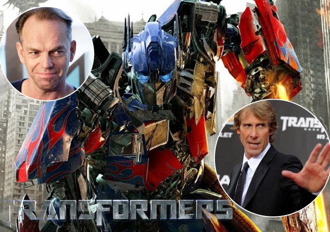 TRANSFORMERS HUGO WEAVING voices Megatron, leader of the