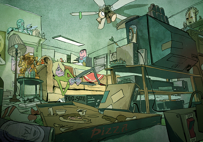 Enter The Filthy, Sinful Animated World Of 'Nerdland' With The New Red ...