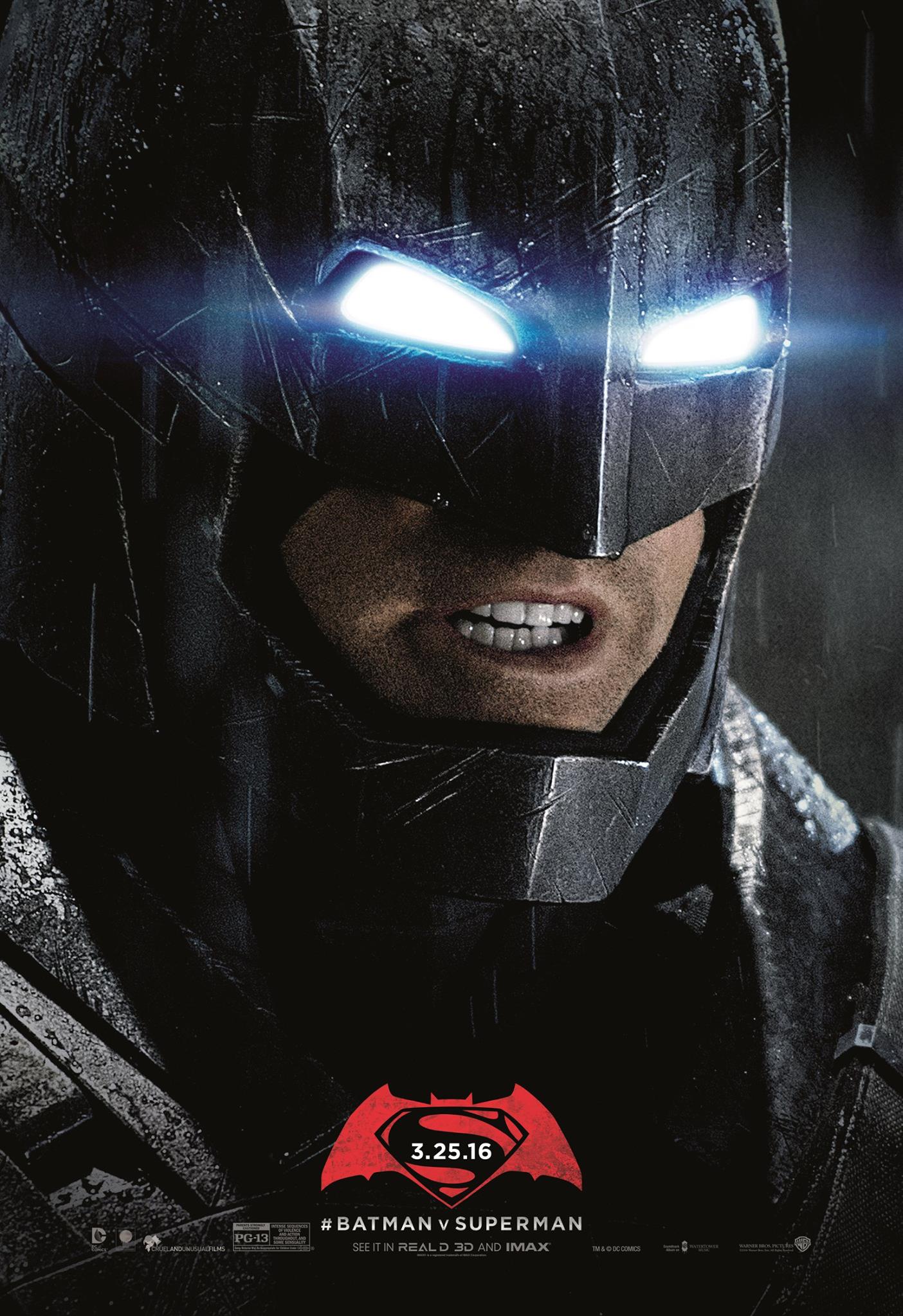 Unused Posters For 'Batman v Superman: Dawn Of Justice' Are Even More  Gritty, Angry