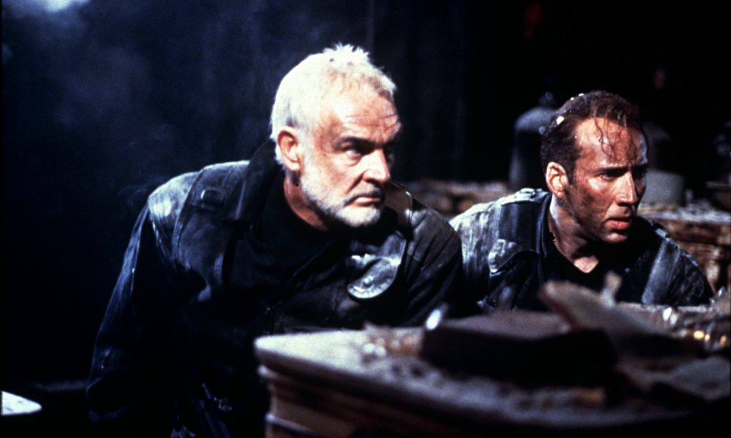 The Rock Sean Connery Nicolas Cage
