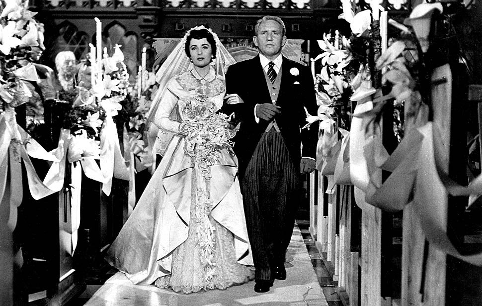 Elizabeth Taylor and Spencer Tracy star in MGM's 1950 classic, "Father of the Bride."