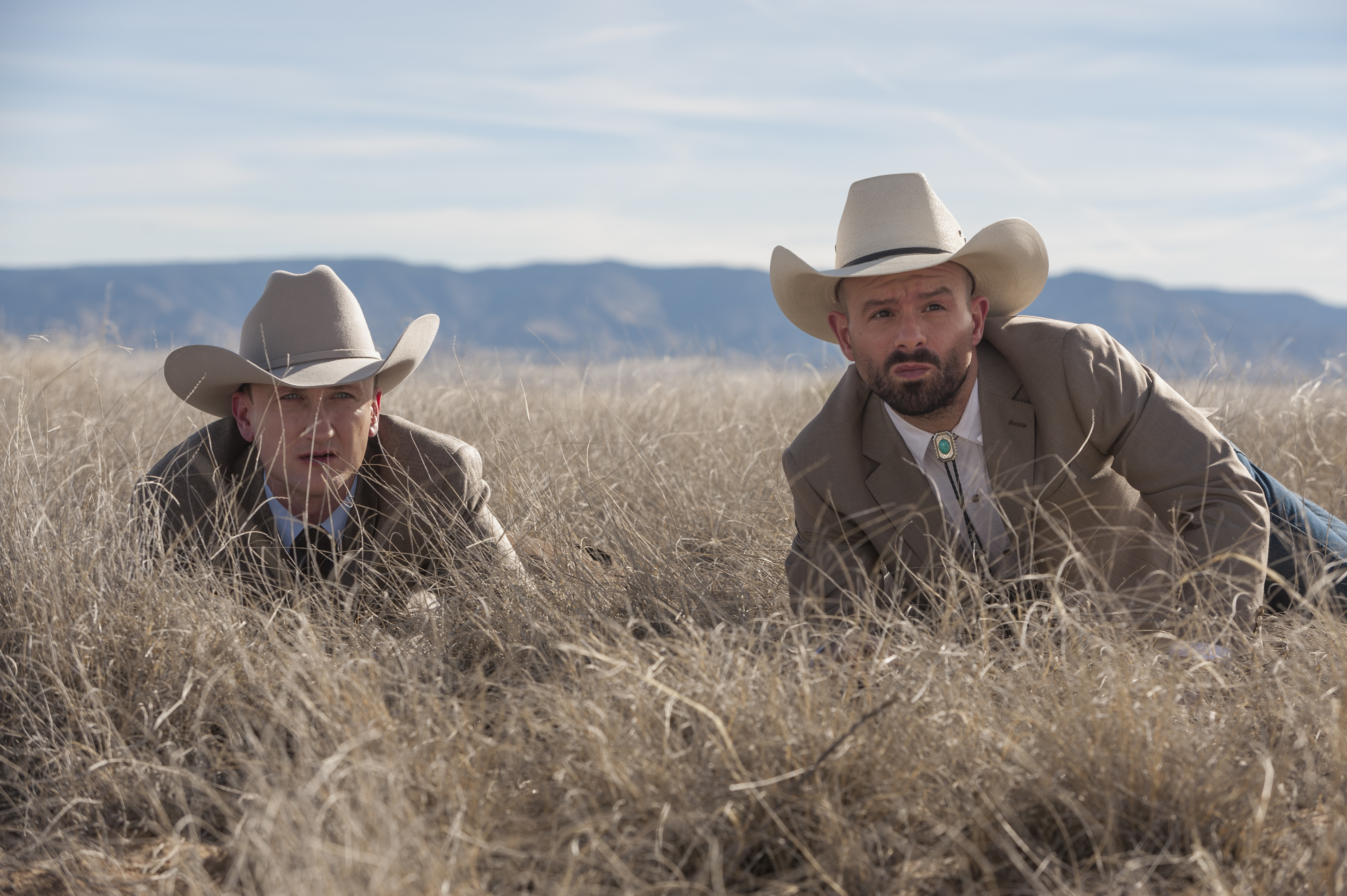 Anatol Yusef as DeBlanc, Tom Brooke as Fiore - Preacher _ Season 1, Episode 1 - Photo Credit: Lewis Jacobs/Sony PIctures Televsion/AMC