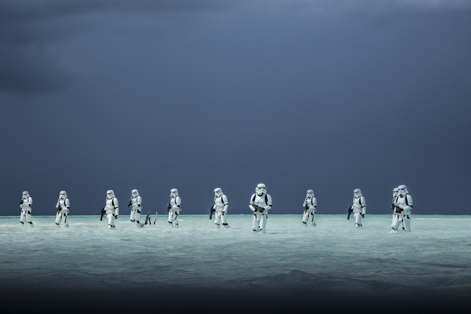 Rogue One: A Star Wars Story Stormtroopers Ph: Jonathan Olley ©Lucasfilm LFL 2016.
