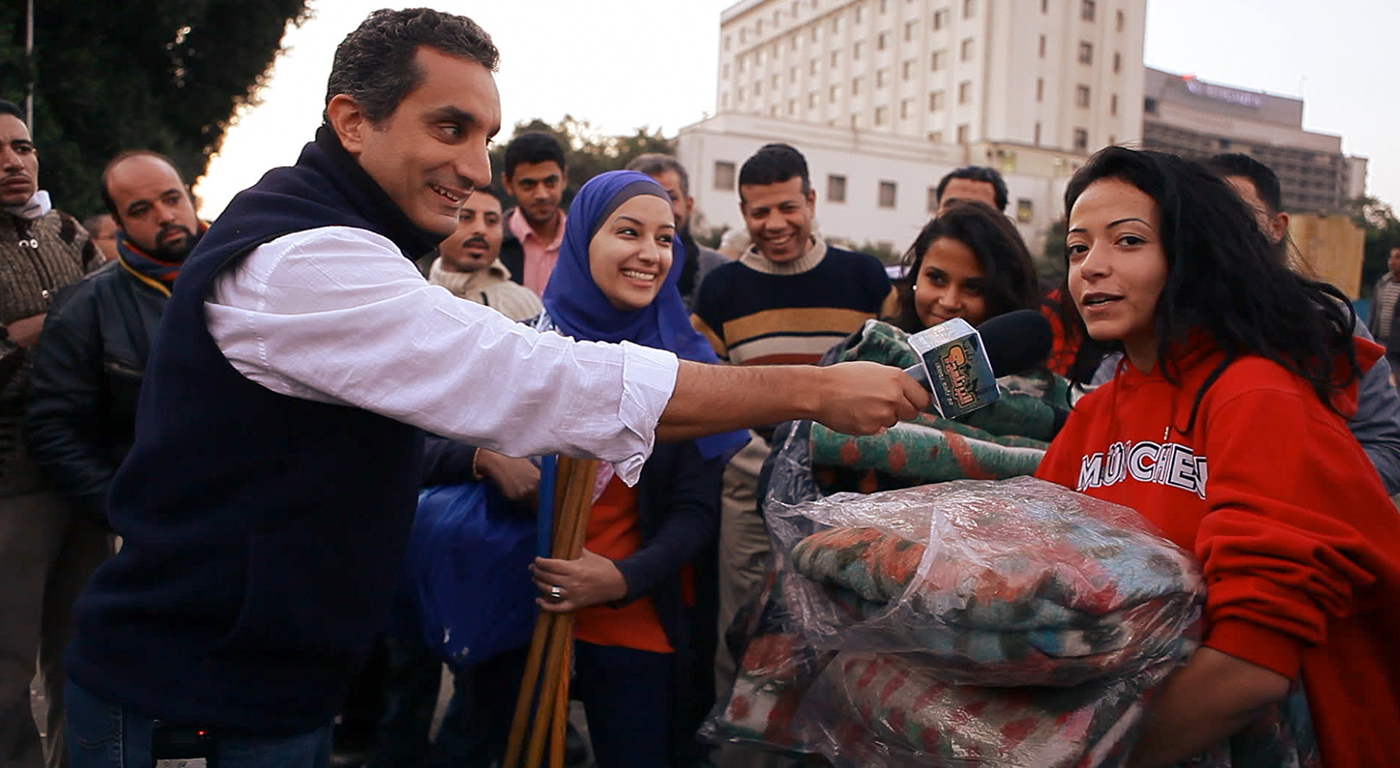 Bassem Youssef in Tickling Giants