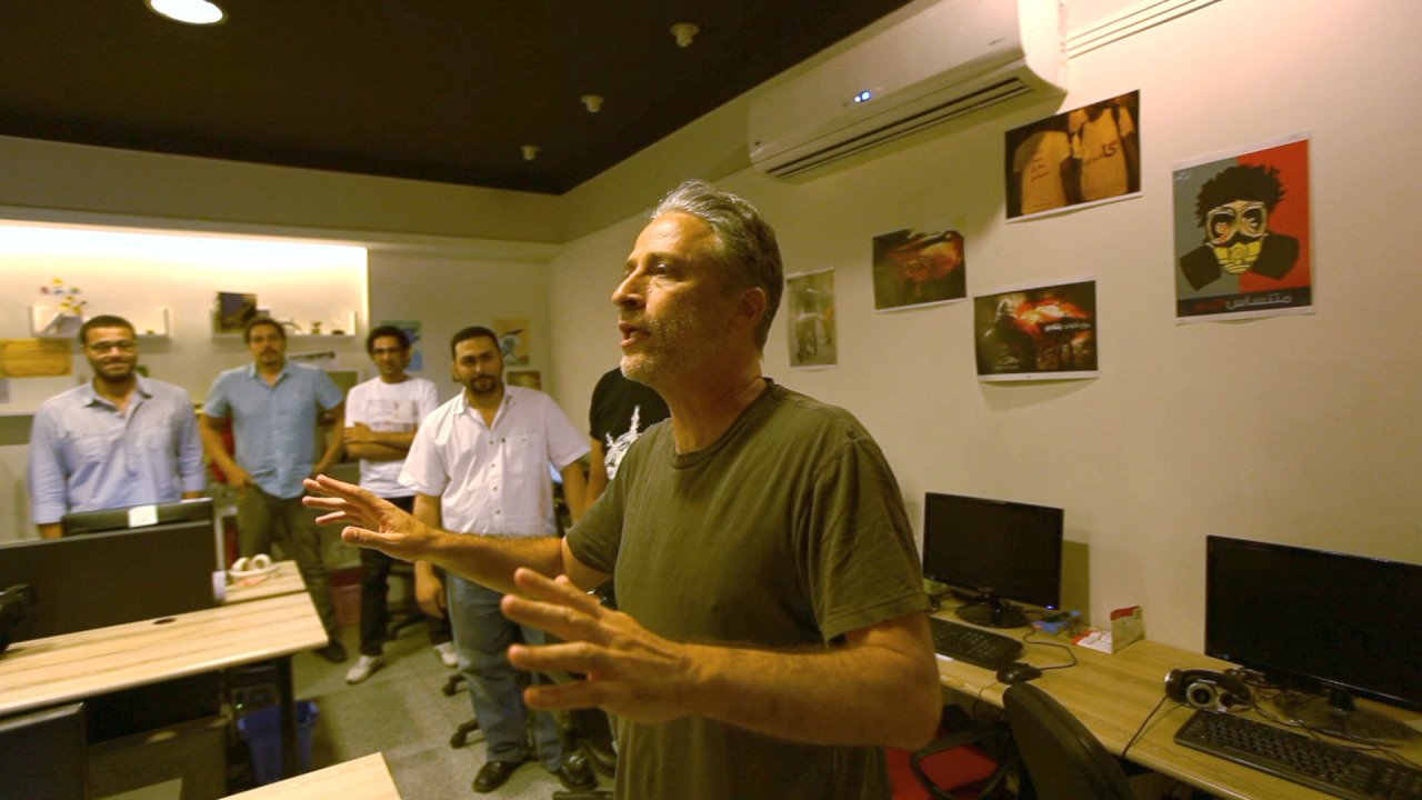 Jon Stewart in Tickling Giants (2016)