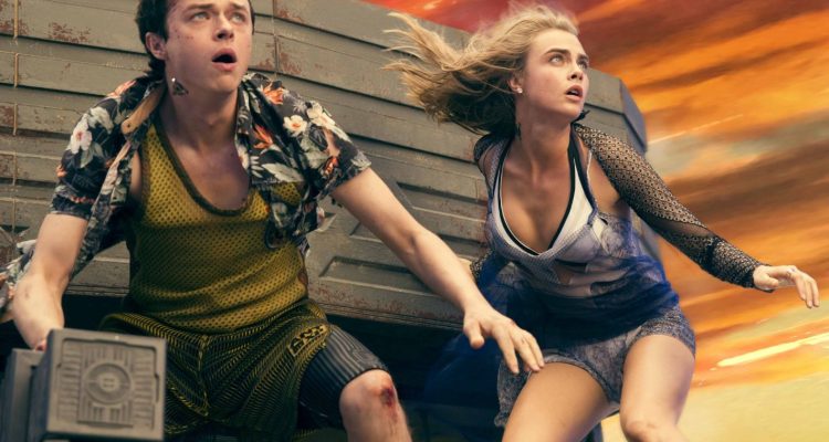 Dane DeHaan and Cara Delevingne in Valerian and the City of a Thousand Planets