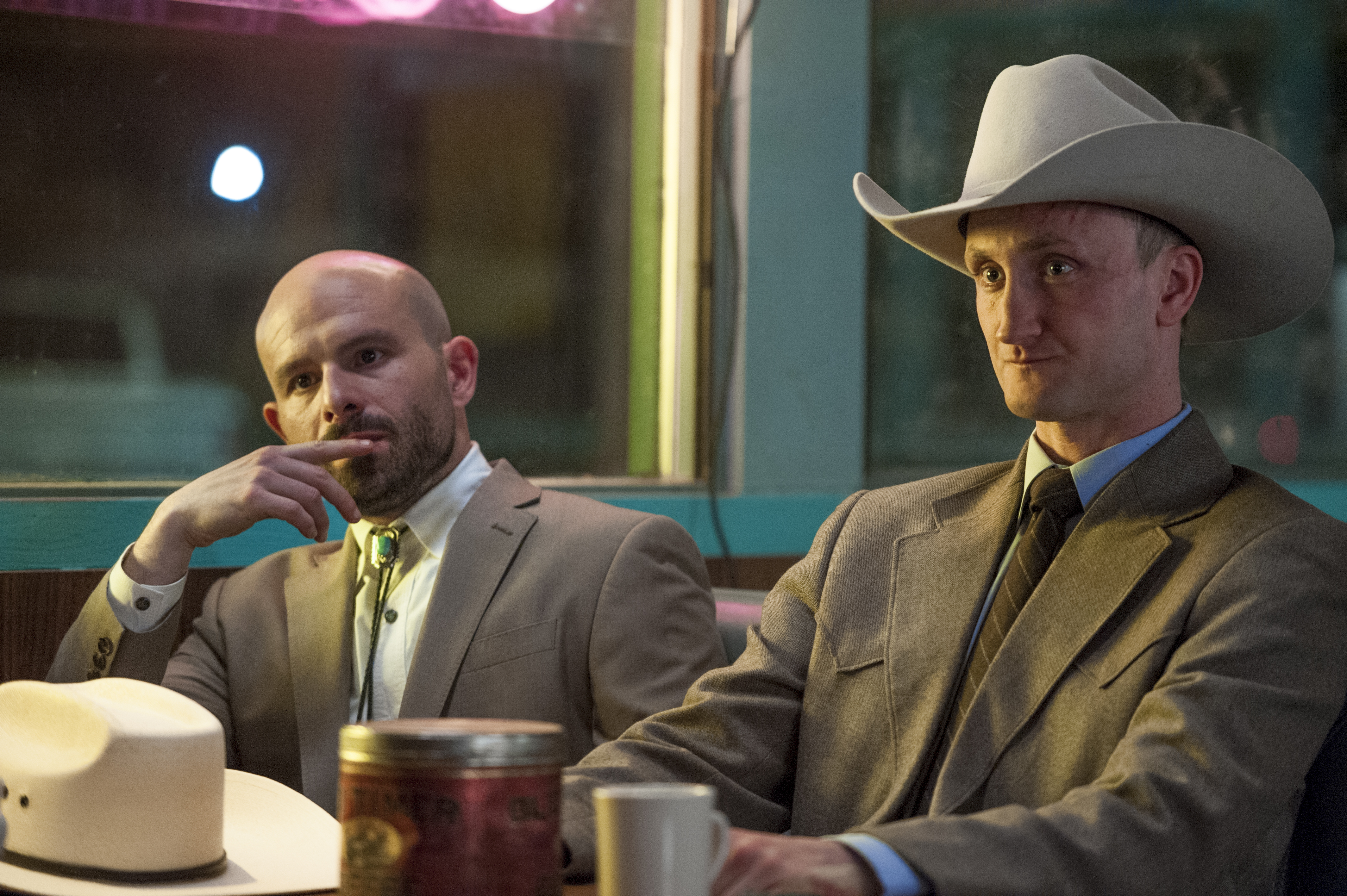 Tom Brooke as Fiore, Anatol Yusef as DeBlanc - Preacher _ Season 1, Episode 5 - Photo Credit: Lewis Jacobs/Sony Pictures Television/AMC
