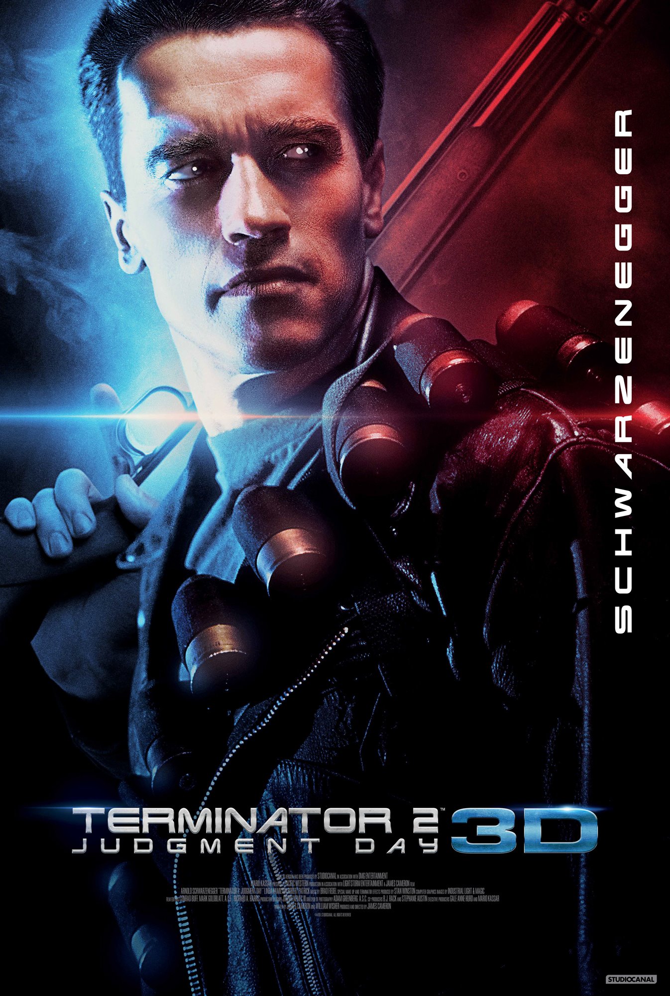 Terminator 2 Judgment Day Poster Rerelease