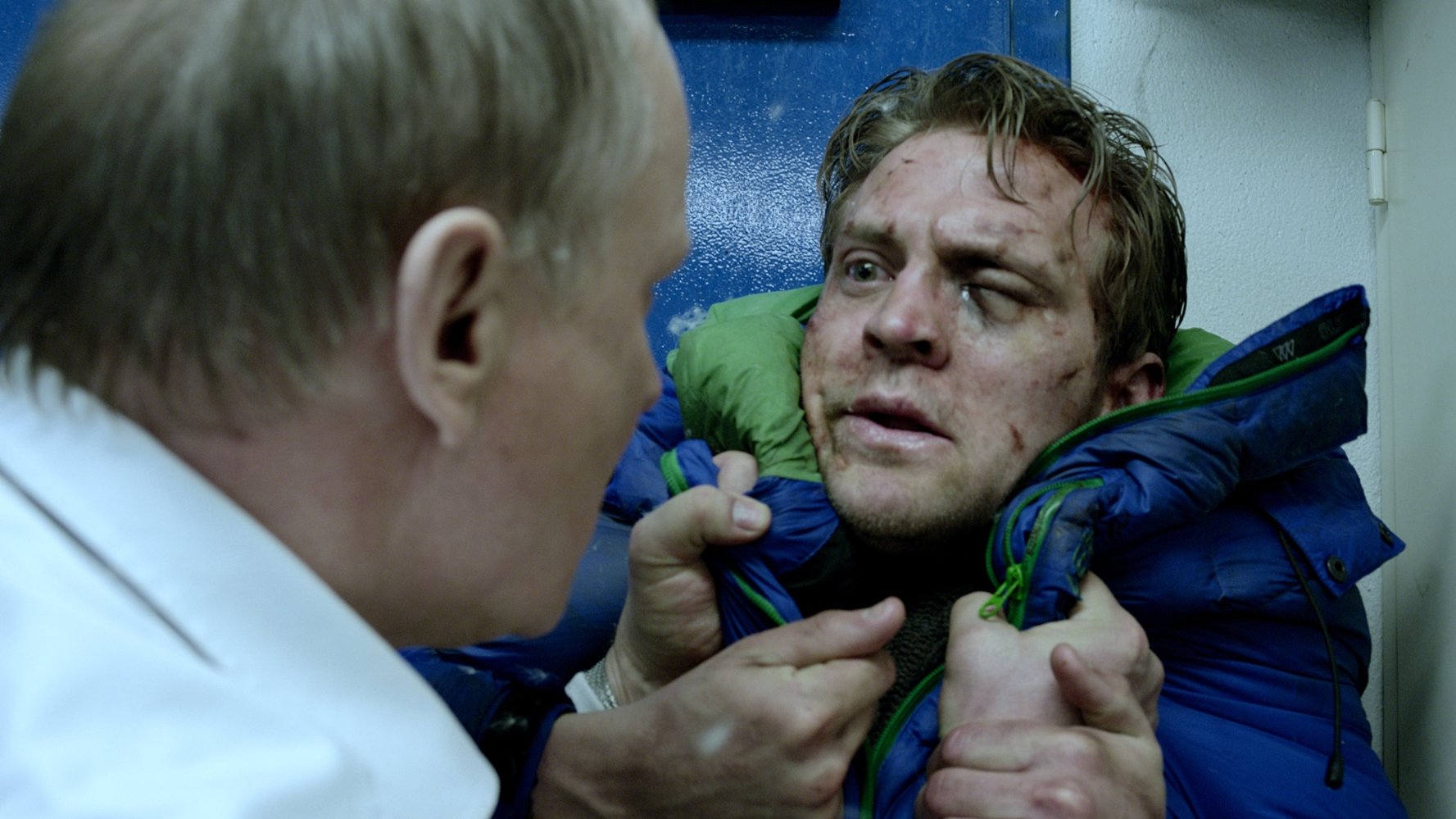 Stellan Skarsgård and Tobias Santelmann in In Order of Disappearance
