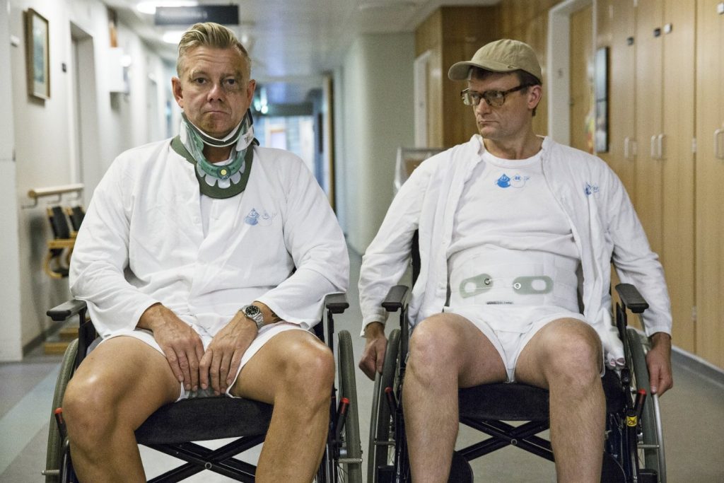 Casper Christensen and Frank Hvam in Klown Forever (2015)