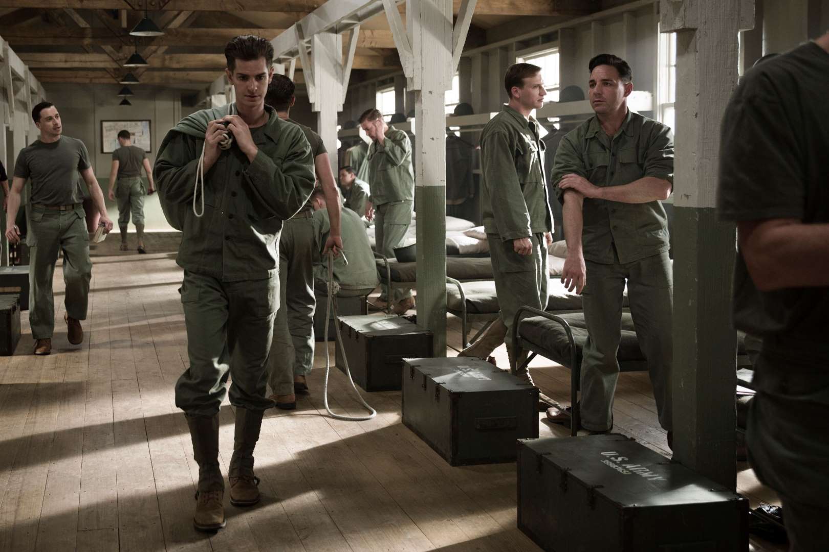 Andrew Garfield in Hacksaw Ridge 2016