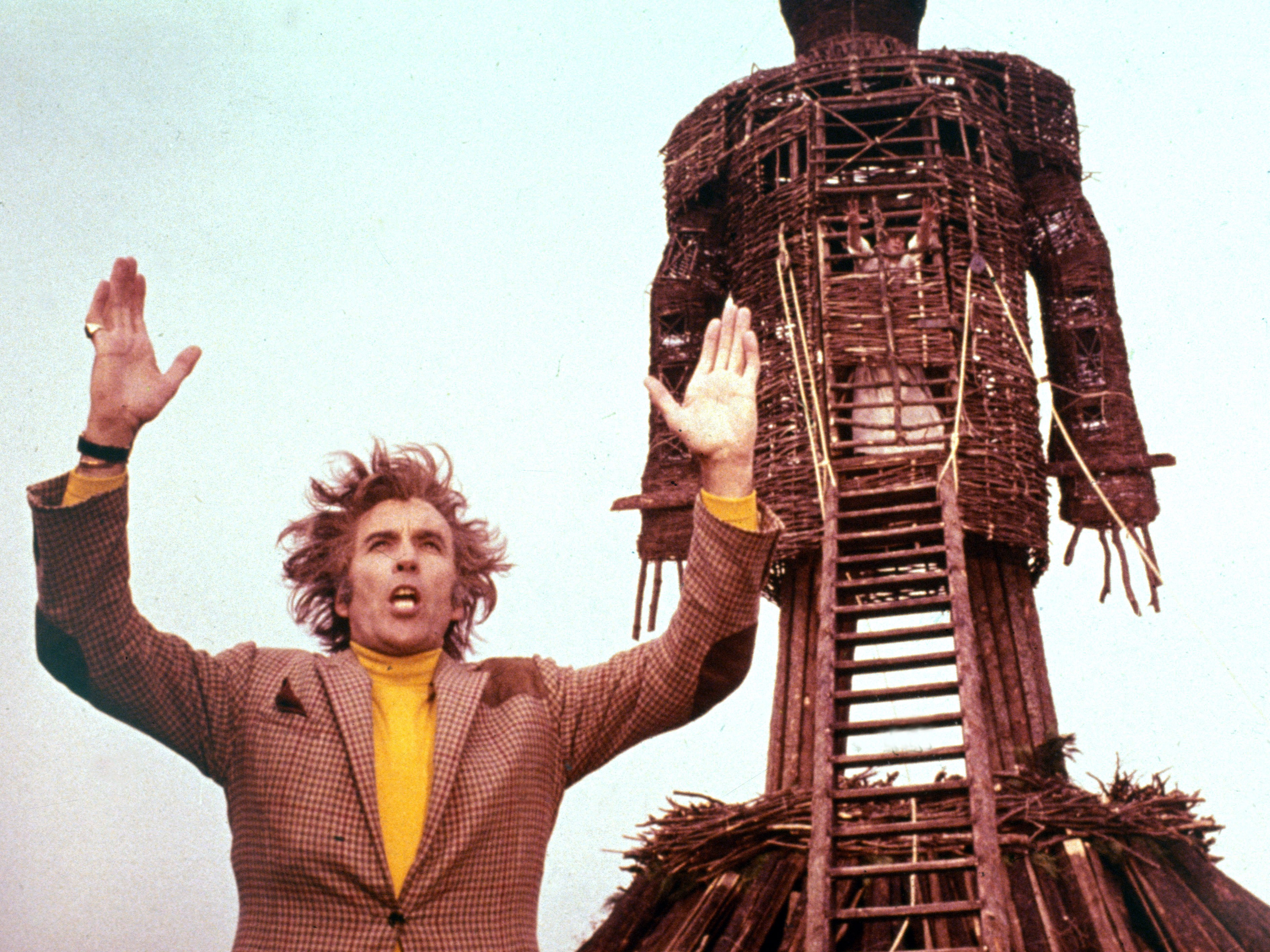 Christopher Lee in Robin HardyÕs THE WICKER MAN (1973). Courtesy: Rialto Pictures/ Studiocanal