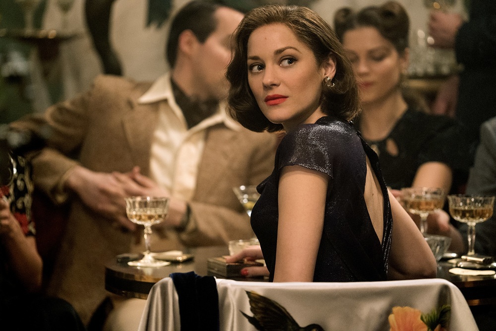 Marion Cotillard plays Marianne Beausejour in Allied from Paramount Pictures.