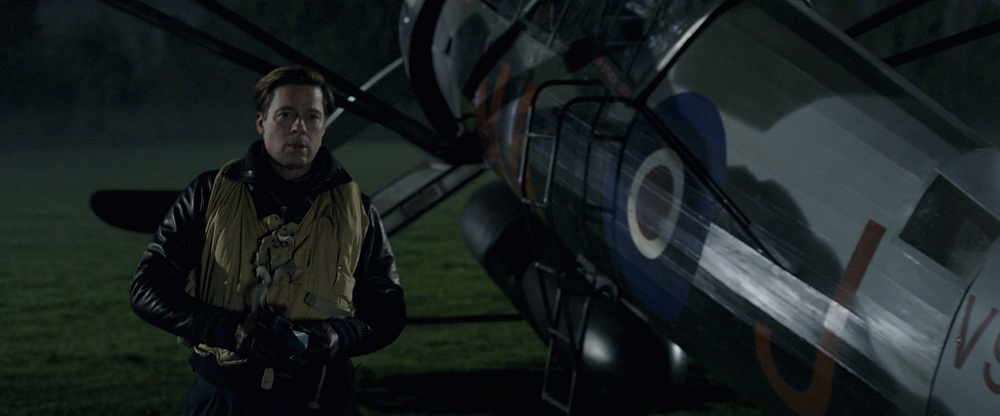 Brad Pitt plays Max Vatan in Allied from Paramount Pictures.