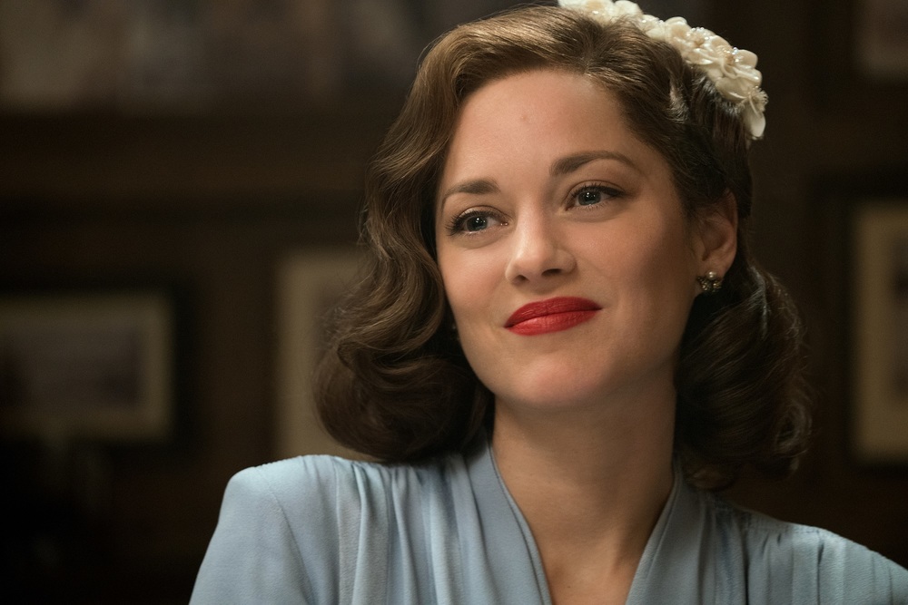 Marion Cotillard plays Marianne Beausejour in Allied from Paramount Pictures.