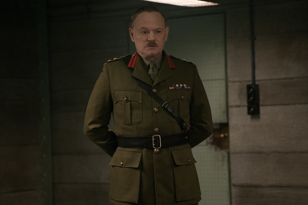 Jared Harris plays Heslop in Allied from Paramount Pictures.