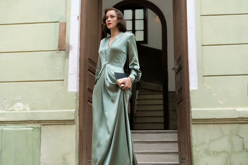 Marion Cotillard plays Marianne Beausejour in Allied from Paramount Pictures.