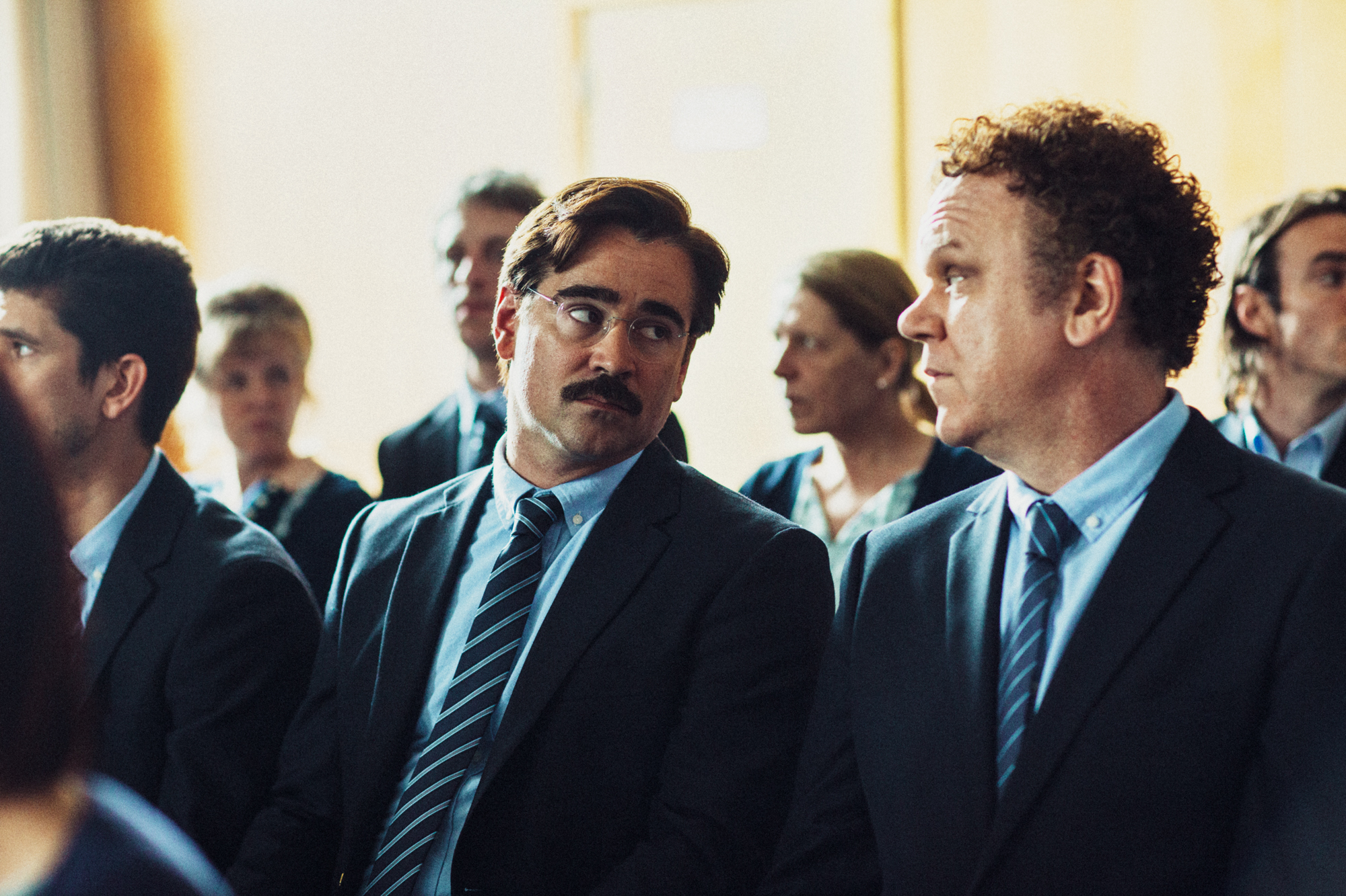Colin Farrell and John C. Reilly, The Lobster