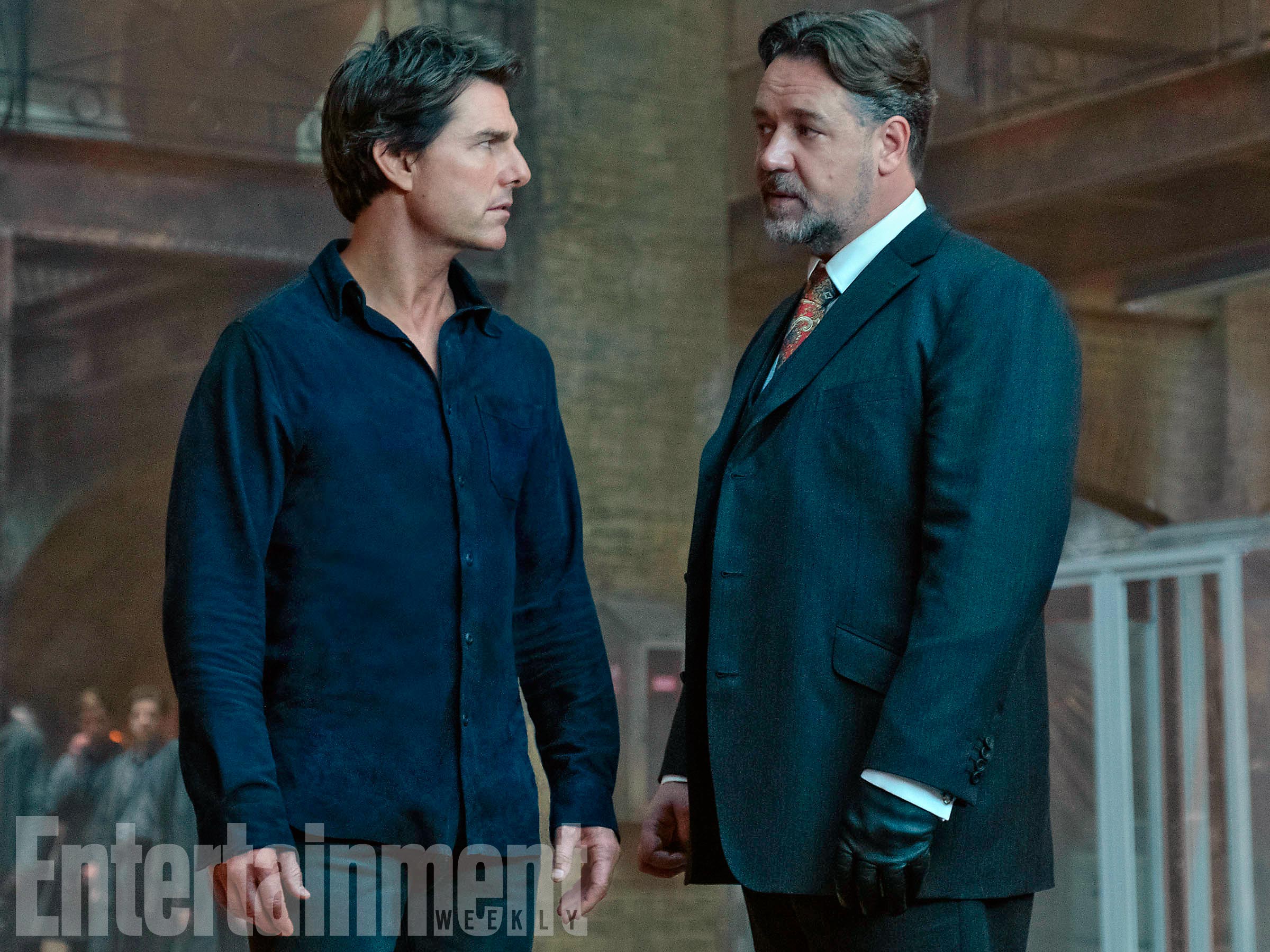 The Mummy (2017) Tom Cruise and Russell Crowe