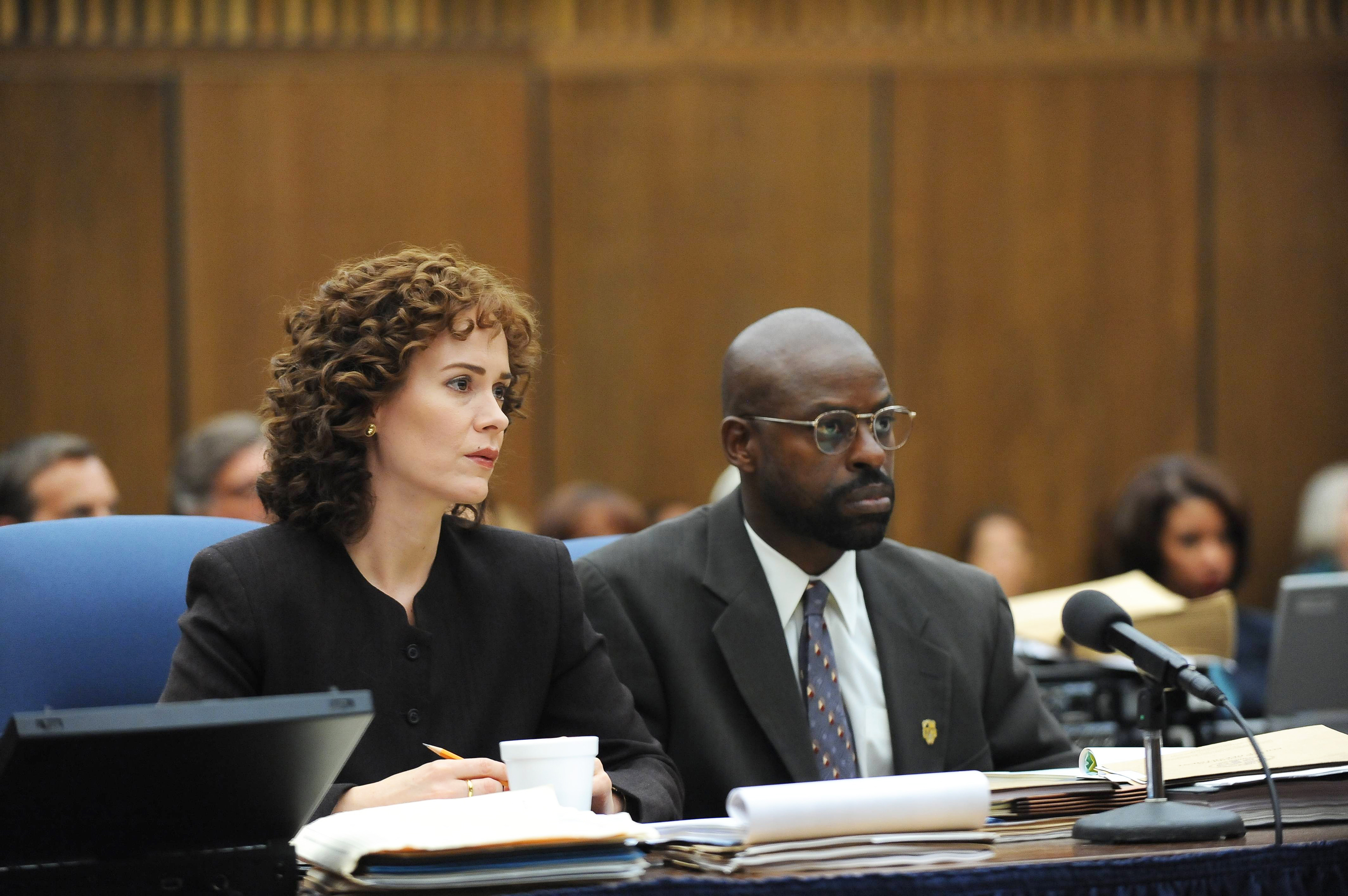 Sarah Paulson and Sterling K. Brown, American Crime Story