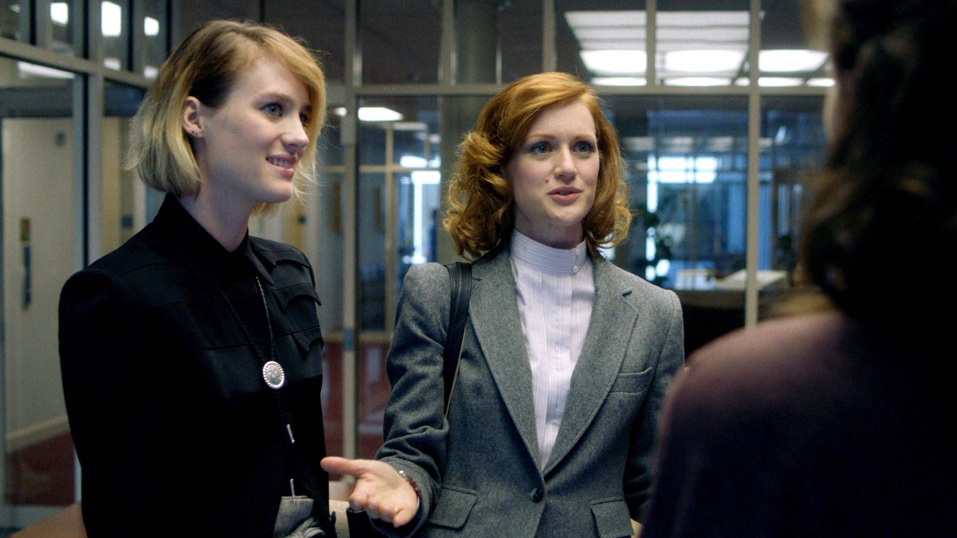 Mackenzie Davis and Kerry Bishe, Halt and Catch Fire