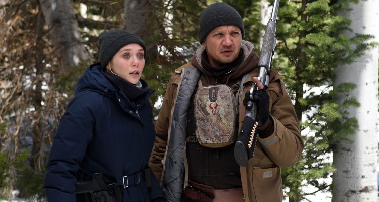 Elizabeth Olsen and Jeremy Renner appear in Wind River by Taylor Sheridan, an official selection of the Premieres program at the 2017 Sundance Film Festival. © 2016 Sundance Institute.