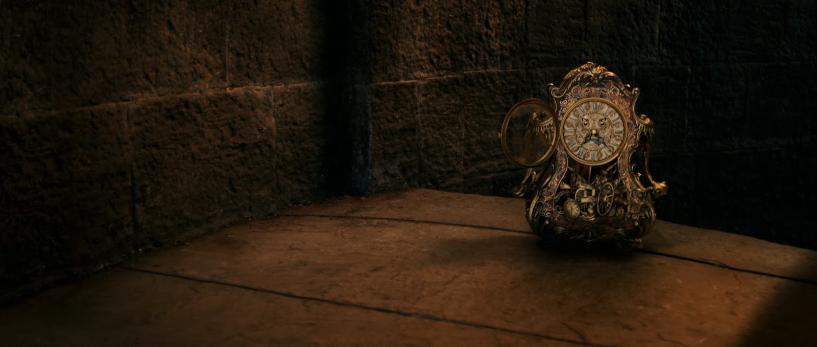 Beauty And The Beast Clock
