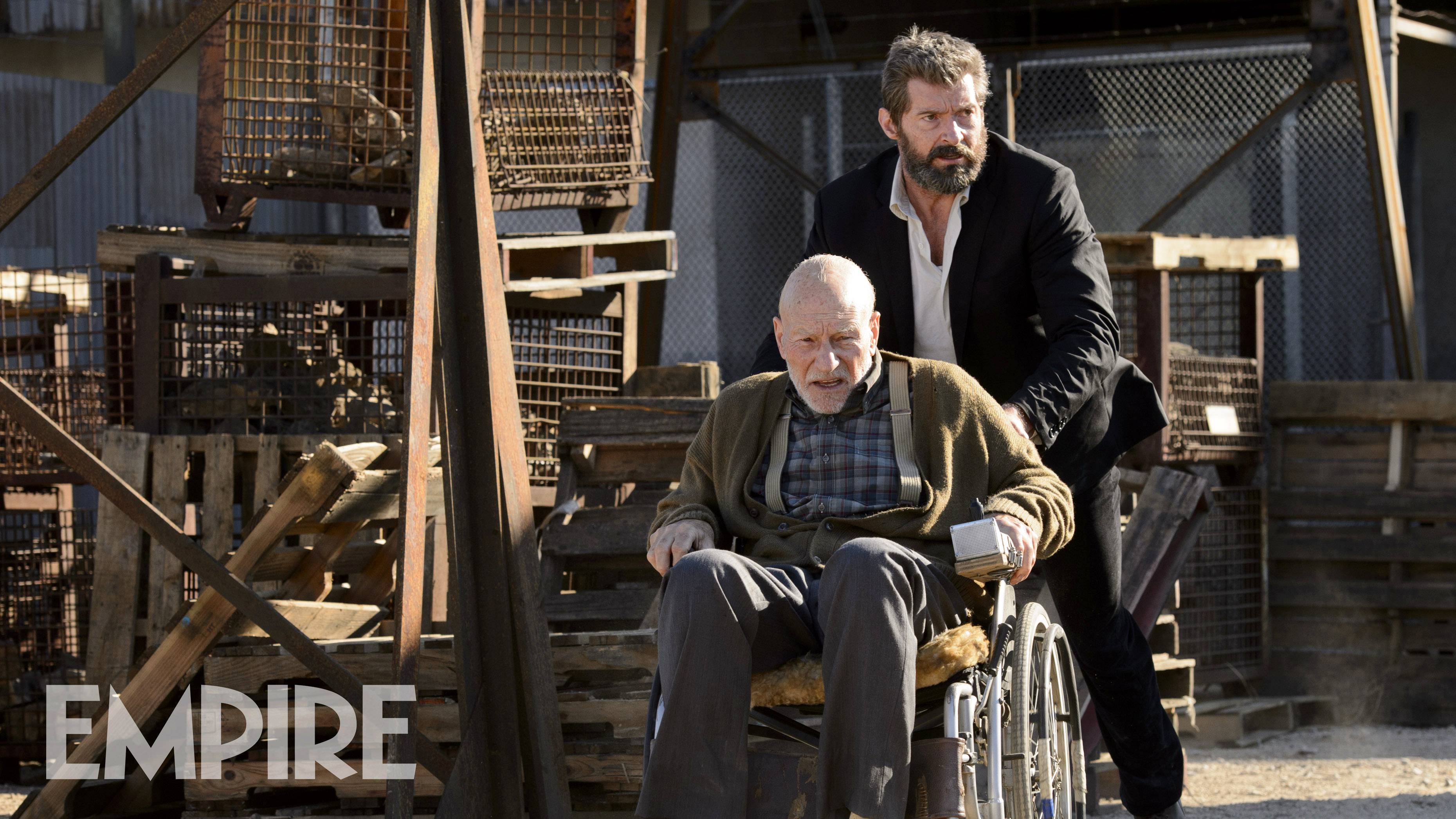 Hugh Jackman Patrick Stewart Logan