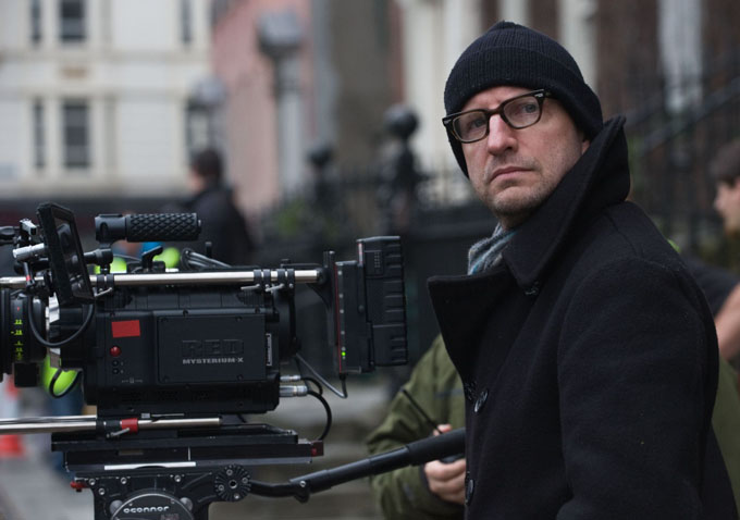 M 309 Director Steven Soderbergh on the set of Relativity MediaÕs HAYWIRE. Photo Credit: Claudette Barius ©2011 Five Continents Imports, LLC. All Rights Reserved.