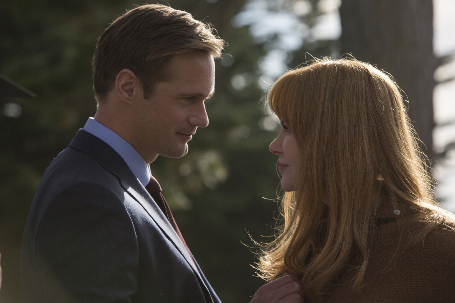Nicole Kidman and Alexander Skarsgård in Big Little Lies (2017)